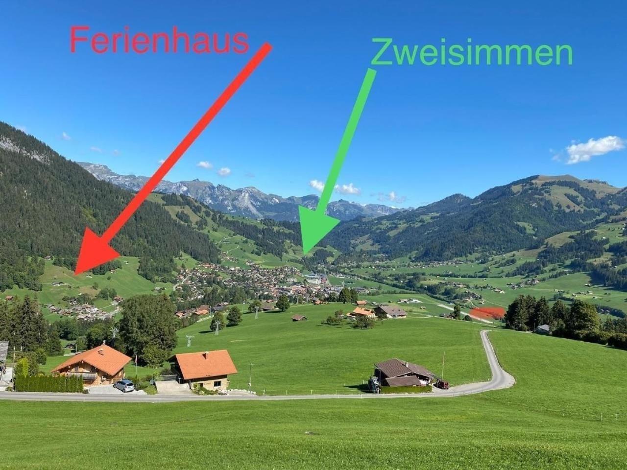 Ferienhaus Schoenenmatte Zweisimmen Exterior photo